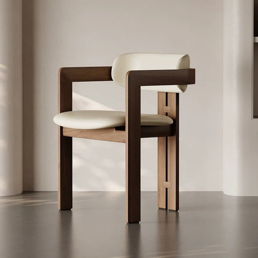 JOY HOME Chair — Linen / Walnut / Wood