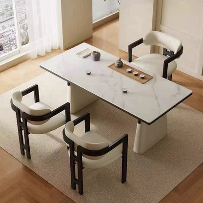 JOY HOME Chair — Linen / Walnut / Wood