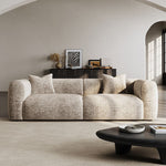 Load image into Gallery viewer, JOY Home Light Luxury Fabric Cloud Shaped Sofa set for Livingroom
