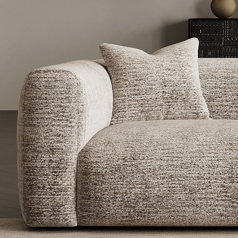 JOY Home Light Luxury Fabric Cloud Shaped Sofa set for Livingroom