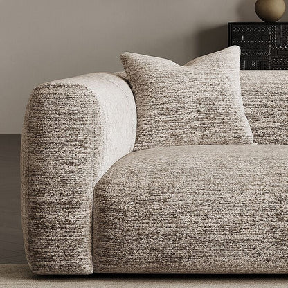 JOY Home Light Luxury Fabric Cloud Shaped Sofa set for Livingroom