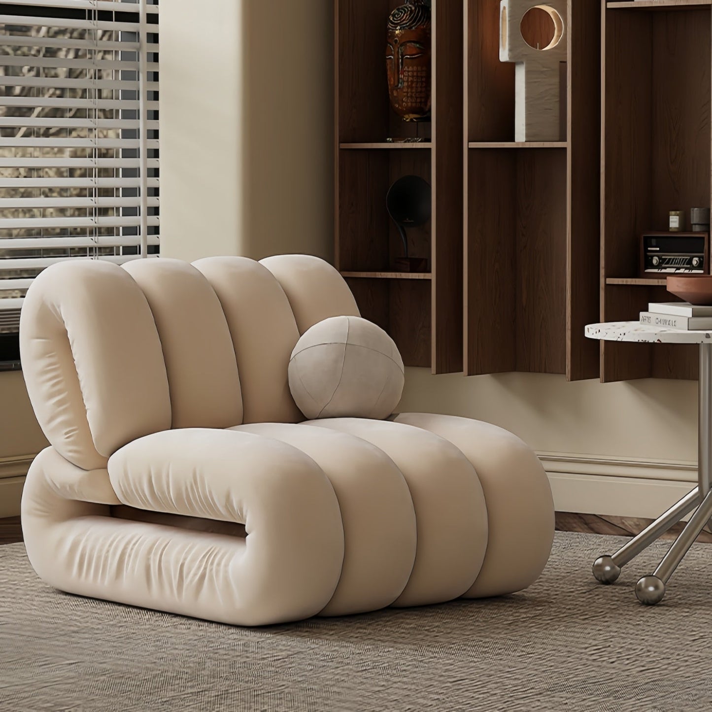 JOY HOME Chair: High Quality Lounge Chair for Living Room in Dubai showroom