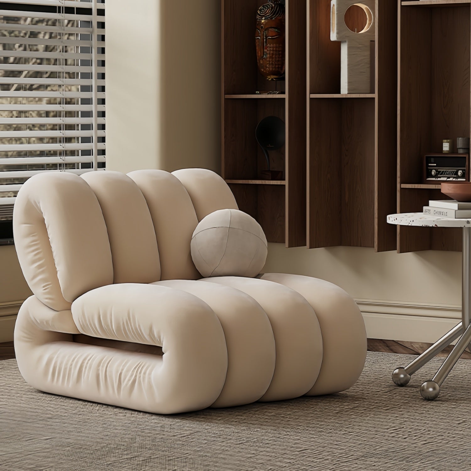 JOY HOME Chair: High Quality Lounge Chair for Living Room in Dubai showroom