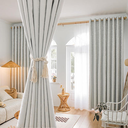 100% Blackout Curtains 2 Panels | Thermal Insulated for Bedroom