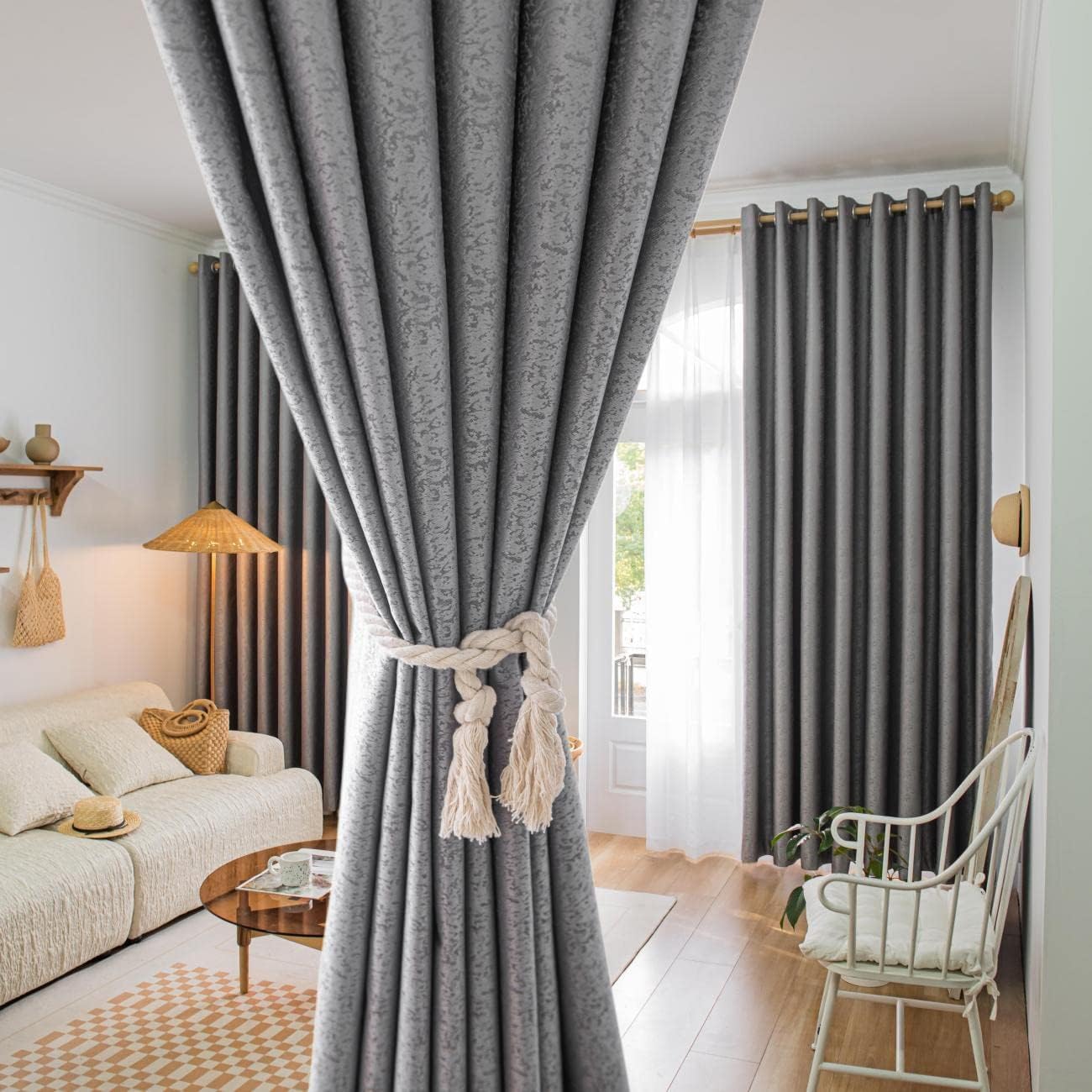 100% Blackout Curtains 2 Panels | 7 Premium Color Choices