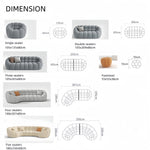 Load image into Gallery viewer, JOY Home Fleece Fabric Overstuffed Multifunction  Sofa Chair set for Livingroom Office